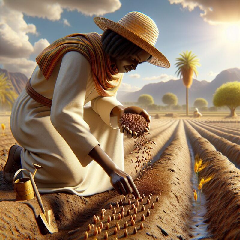 How To Plant Egyptian Wheat