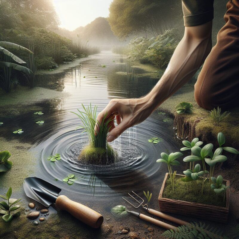 How To Plant Hornwort In A Pond