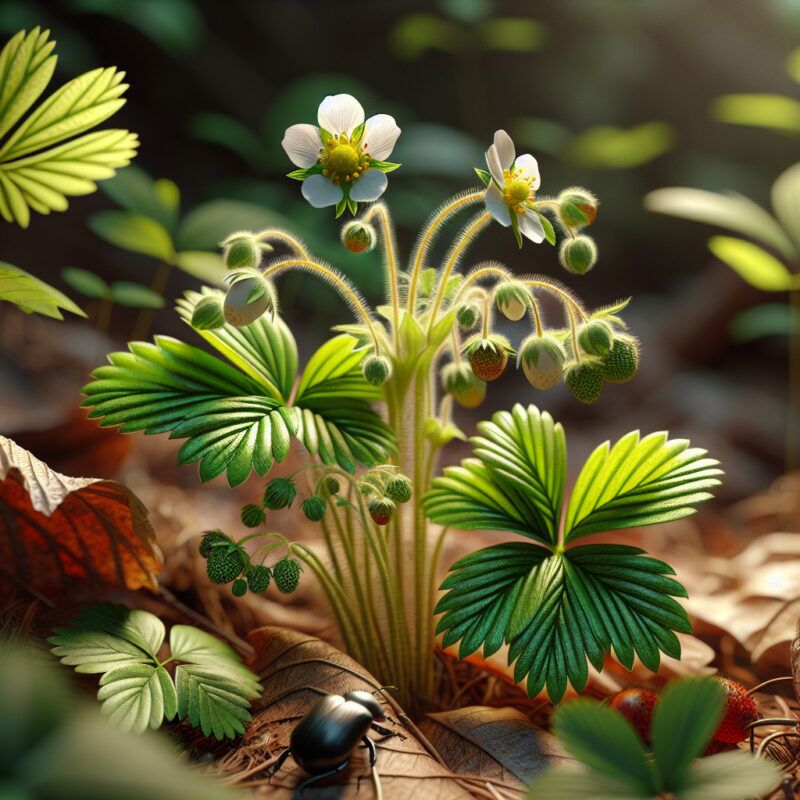 What Do Wild Strawberry Plants Look Like