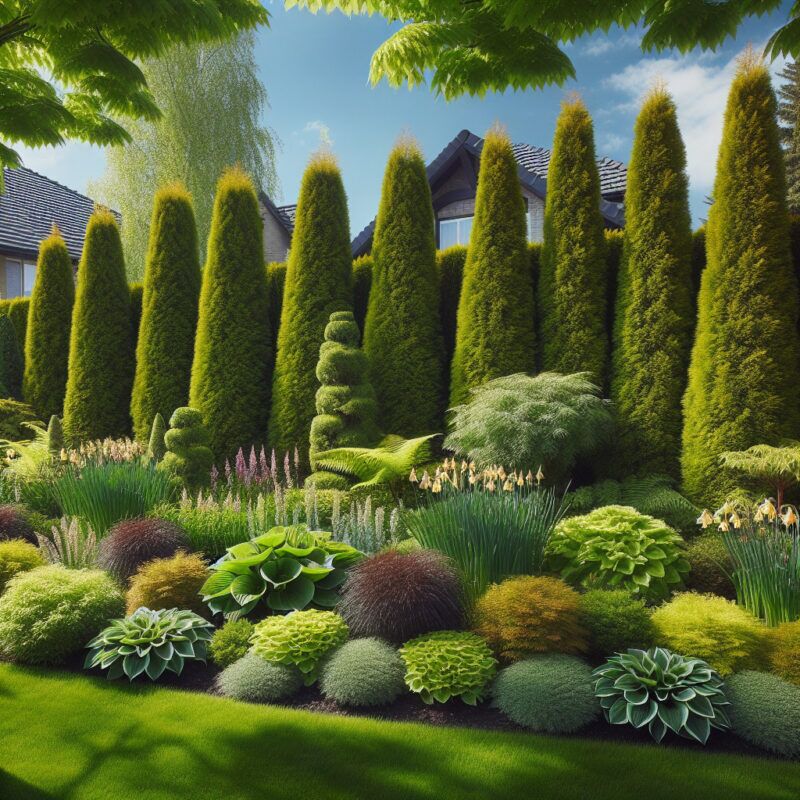 What To Plant With Arborvitae