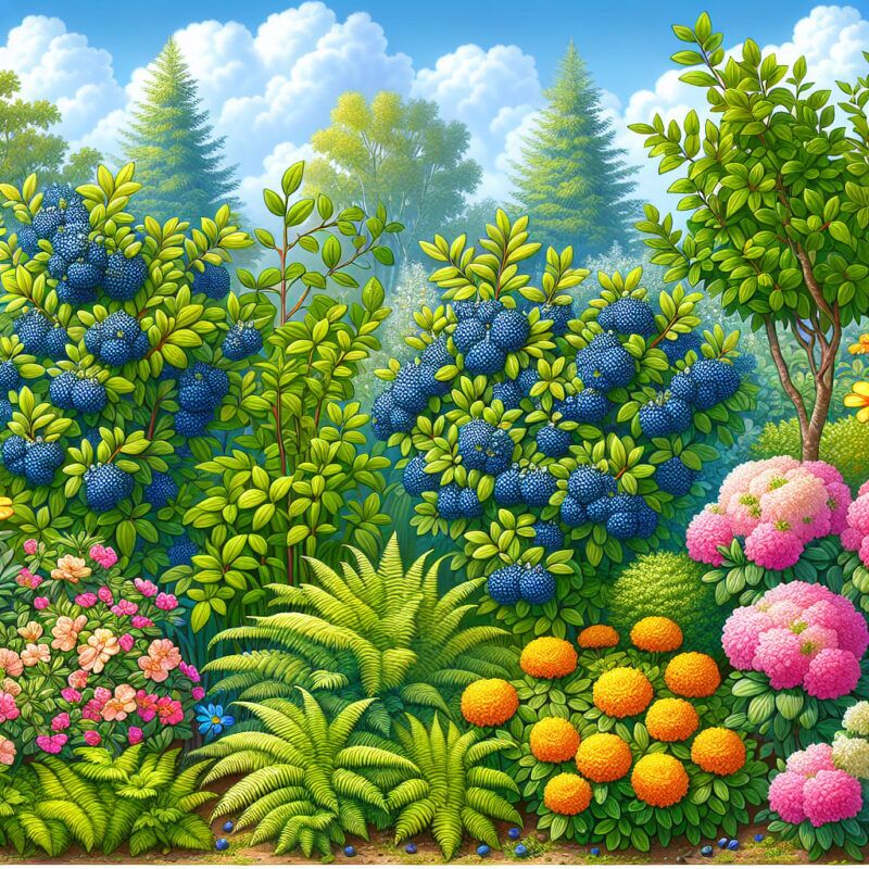 What To Plant Next To Blueberries