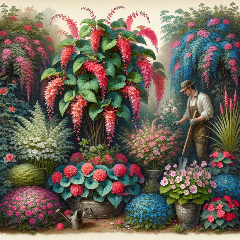 What To Plant With Dragon Wing Begonias